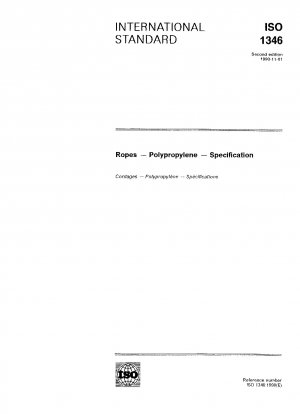 Seile; Polypropylen; Spezifikation