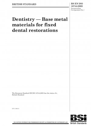 Zahnmedizin – Unedle Metallmaterialien für festsitzenden Zahnersatz