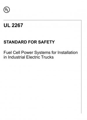 UL-Standard für sichere Brennstoffzellen-Stromversorgungssysteme zum Einbau in industrielle Elektrofahrzeuge