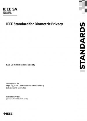 IEEE-Standard für biometrische Privatsphäre