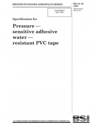 Spezifikation für druckempfindliches, wasserbeständiges PVC-Klebeband