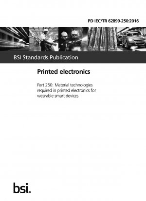 Gedruckte Elektronik. Materialtechnologien, die in der gedruckten Elektronik für tragbare Smart-Geräte erforderlich sind
