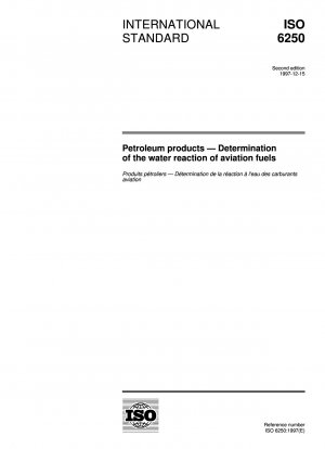 Erdölprodukte – Bestimmung der Wasserreaktion von Flugkraftstoffen