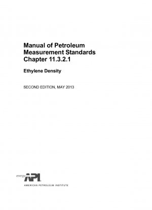 Handbuch der Erdölmessnormen, Kapitel 11.3.2.1 Ethylendichte (zweite Auflage)