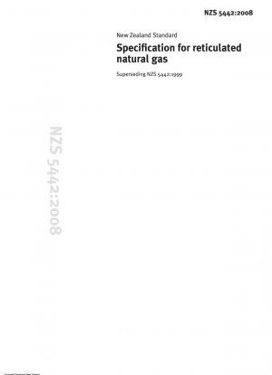 Spezifikation für vernetztes Erdgas