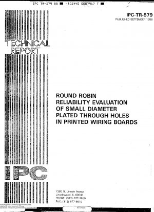 Round-Robin-Zuverlässigkeitsbewertung von plattierten Durchgangslöchern mit kleinem Durchmesser in gedruckten Leiterplatten