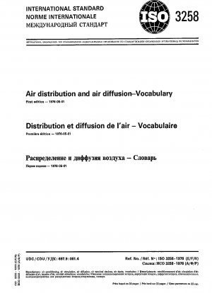 Luftverteilung und Luftdiffusion; Dreisprachige Ausgabe des Wortschatzes