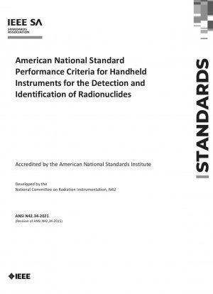 American National Standard Performance Criteria for Handheld Instruments for the Detection and Identification of Radionuklides