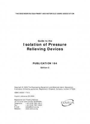 Leitfaden zur Isolierung von Druckentlastungsgeräten (Ausgabe 2)