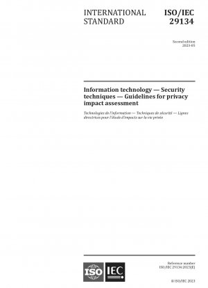 Informationstechnologie – Sicherheitstechniken – Leitlinien für die Datenschutz-Folgenabschätzung