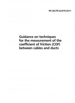 Anleitung zu Techniken zur Messung des Reibungskoeffizienten (COF) zwischen Kabeln und Kanälen