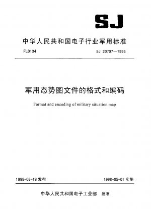 Format und Kodierung der militärischen Lagekarte