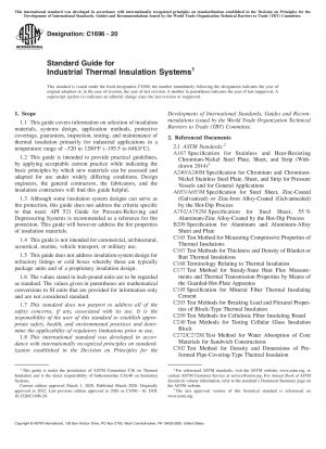 Standardhandbuch für industrielle Wärmedämmsysteme