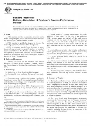 Standardpraxis für Gummi – Berechnung der Prozessleistungsindizes der Hersteller