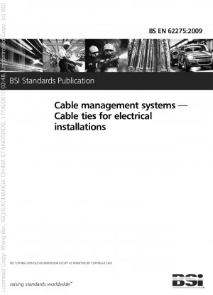 Kabelmanagementsysteme – Kabelbinder für Elektroinstallationen