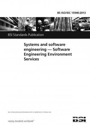 System- und Software-Engineering. Software-Engineering-Umgebungsdienste