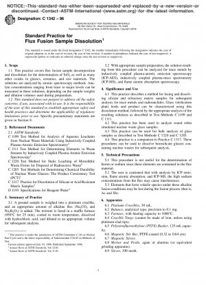 Standardpraxis für die Verteilung von Flux-Fusion-Proben