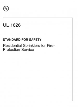 UL-Standard für sichere Wohnsprinkler für den Brandschutz
