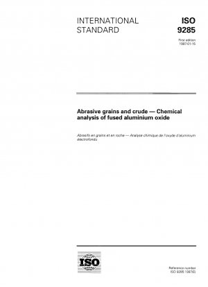 Schleifkörner und Rohmaterial – Chemische Analyse von geschmolzenem Aluminiumoxid