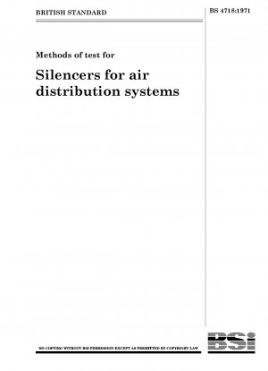 Prüfmethoden für Schalldämpfer für Luftverteilungssysteme
