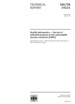 Gesundheitsinformatik – Übersicht über mHealth-Projekte in Ländern mit niedrigem und mittlerem Einkommen (LMIC)