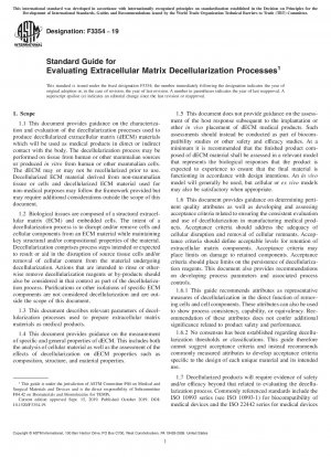Standardhandbuch zur Bewertung von Dezellularisierungsprozessen der extrazellulären Matrix