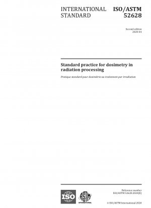 Standardpraxis für Dosimetrie in der Strahlungsverarbeitung