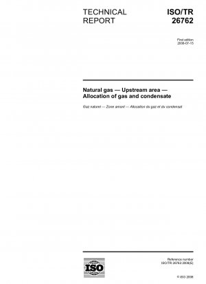 Erdgas - Upstream-Bereich - Aufteilung von Gas und Kondensat