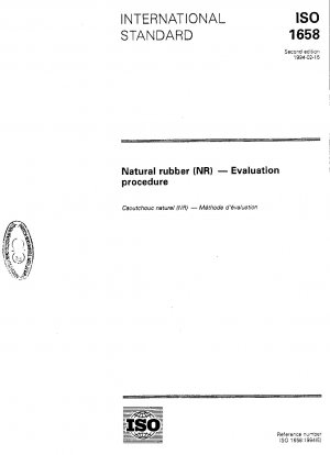 Naturkautschuk (NR); Bewertungsverfahren