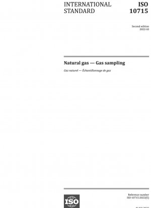 Erdgas – Gasprobenahme