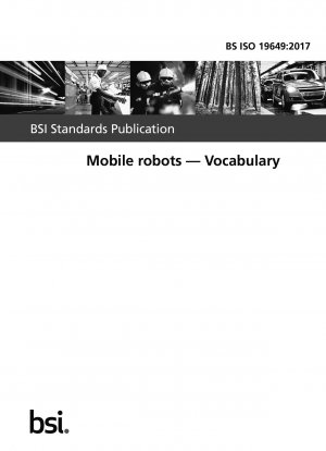 Mobile Roboter. Wortschatz