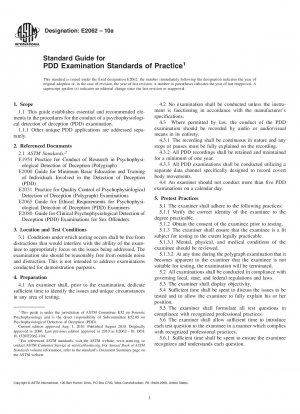 Standardhandbuch für PDD-Prüfungsstandards der Praxis