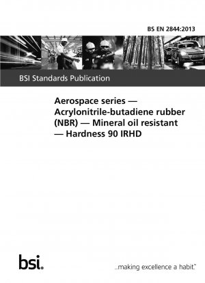 Luft- und Raumfahrtserie. Acrylnitril-Butadien-Kautschuk (NBR). Mineralölbeständig. Härte 90 IRHD
