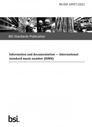 Informationen und Dokumentation. Internationale Standard-Musiknummer (ISMN)
