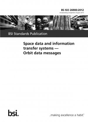 Weltraumdaten- und Informationsübertragungssysteme – Orbitdatennachrichten