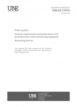 Wasserqualität – Allgemeine Anforderungen und Leistungsprüfverfahren für Wasserüberwachungsgeräte – Messgeräte