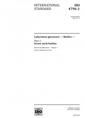 Laborglaswaren - Flaschen - Teil 1: Flaschen mit Schraubhals
