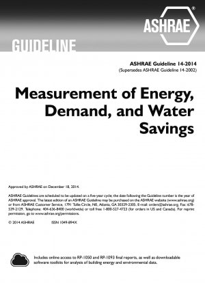 Messung von Energie-, Bedarfs- und Wassereinsparungen