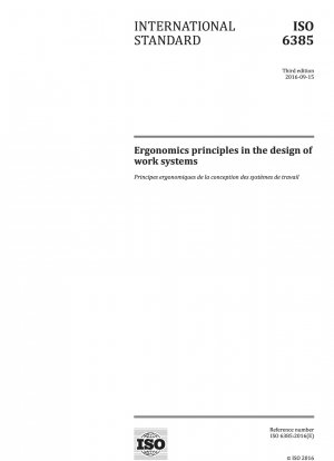 Ergonomische Grundsätze bei der Gestaltung von Arbeitssystemen
