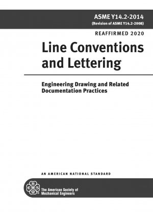 Linienkonventionen und Beschriftung