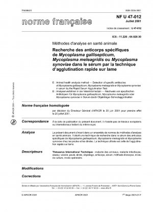 Methode zur Tiergesundheitsanalyse – Nachweis spezifischer Antikörper von Mycoplasma gallisepticum, Mycoplasma meleagridis oder Mycoplasma synoviae im Serum durch den Serum-Schnelltest.