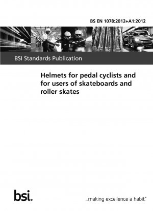 Helme für Tretradfahrer sowie für Benutzer von Skateboards und Rollschuhen