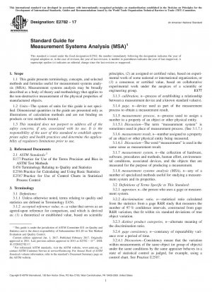 Standardhandbuch für die Messsystemanalyse (MSA)