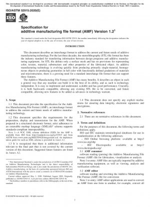 Spezifikation für das Additive Manufacturing-Dateiformat (AMF) Version 1.2