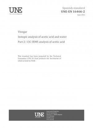 Essig – Isotopenanalyse von Essigsäure und Wasser – Teil 2: 13C-IRMS-Analyse von Essigsäure