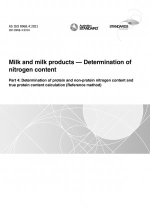 Milch und Milchprodukte – Bestimmung des Stickstoffgehalts, Teil 4: Bestimmung des Protein- und Nicht-Protein-Stickstoffgehalts und Berechnung des tatsächlichen Proteingehalts (Referenzmethode)