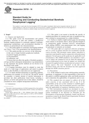 Standardhandbuch für die Planung und Durchführung geotechnischer Bohrlochprotokollierung