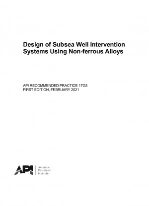 Entwurf von Unterwasser-Bohrlochinterventionssystemen unter Verwendung von Nichteisenlegierungen (ERSTE AUFLAGE)