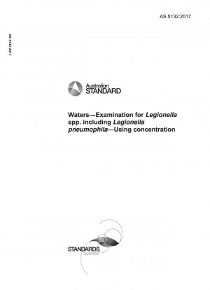 Waters – Untersuchung auf Legionella spp. einschließlich Legionella pneumophila – Konzentration nutzen