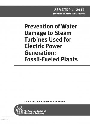 Vermeidung von Wasserschäden an Dampfturbinen zur Stromerzeugung: Anlagen mit fossilen Brennstoffen